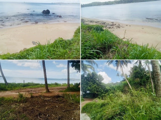 Beachfront land for sale in mirissa